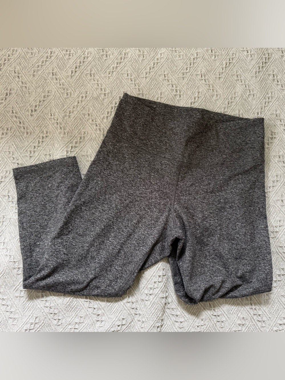 Old Navy Cozecore Heather Dark Gray Leggings | Women’s Large | Soft & Cozy | EUC